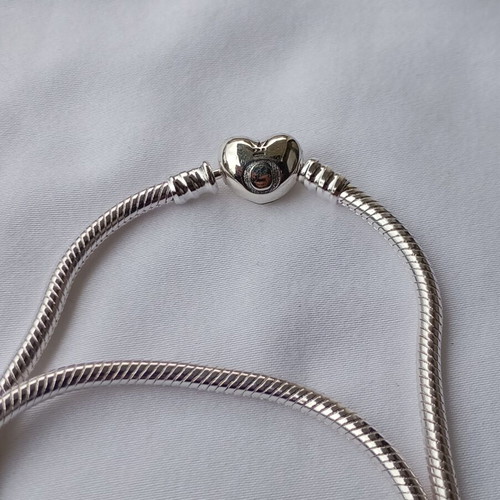 Pandora Snake Chain Silver Necklace new
