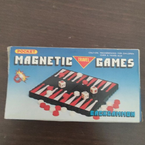 Magnetic Backgammon Vintage