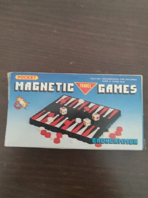 Magnetic Backgammon Vintage