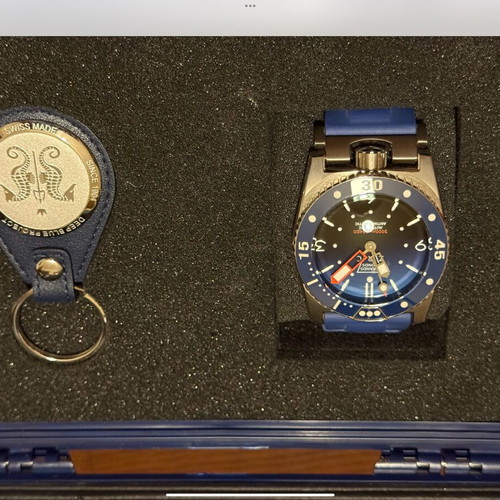 ZRC GF3000 Titanium wristwatch new men's