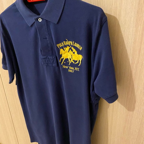 Ralph Lauren men's polo shirt like new, size S, blue