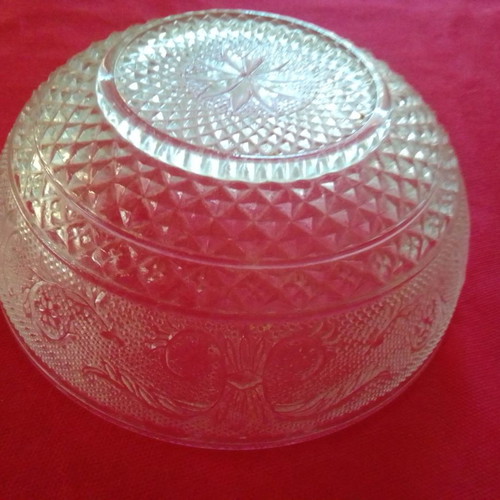 Salad bowl old unused size 19.5x7.5