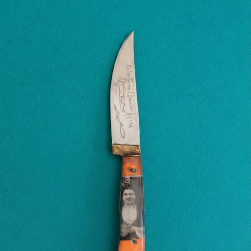 Handmade Cretan souvenir knife 1963