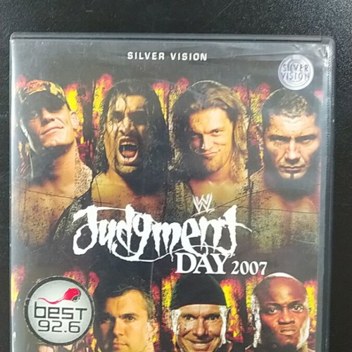 WWE Judgment Day 2007 DVD used with subtitles