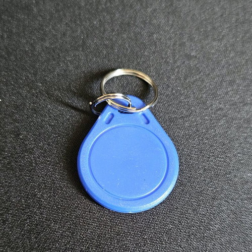 RFID Magnetic Access Tag Keychain new, blue