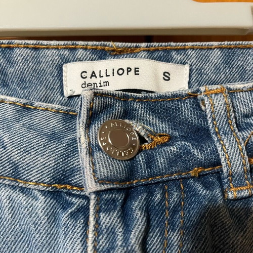Calliope jeans size S like new, 100% cotton, blue
