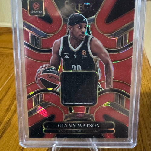 Glynn Watson Patch basketball card /55