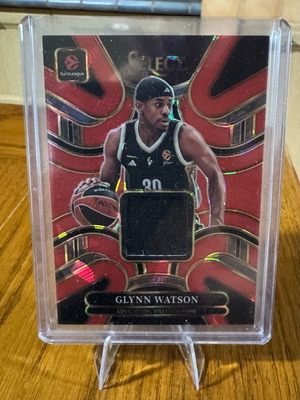 Glynn Watson Patch basketball card /55