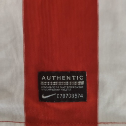 Olympiacos Nike Basketball Jersey used, authentic Dri-Fit XL