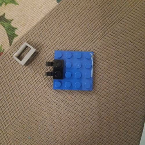 Lego set used with truck, helicopter, and motorcycle