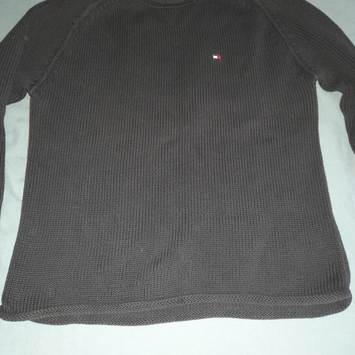 Tommy Hilfiger sweater used, cotton, blue, size S