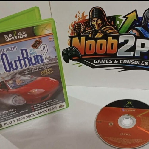OutRun 2 Xbox Classic Demo Disc used with case