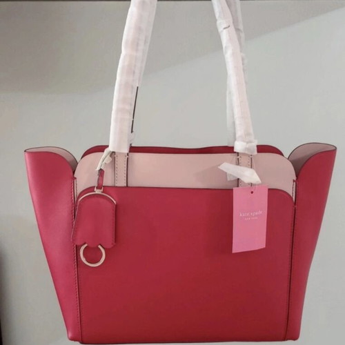 Kate Spade shoulder bag new, red and beige leather