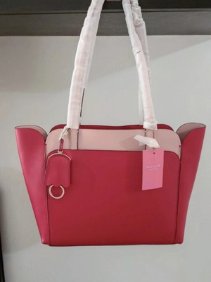Kate Spade shoulder bag new, red and beige leather