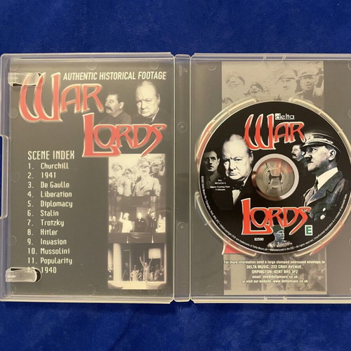 War Lord DVD like new, English version without Greek subtitles
