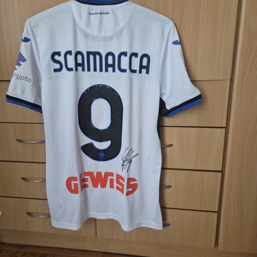 Machworn Atalanta Signed Jersey new with authenticity certification