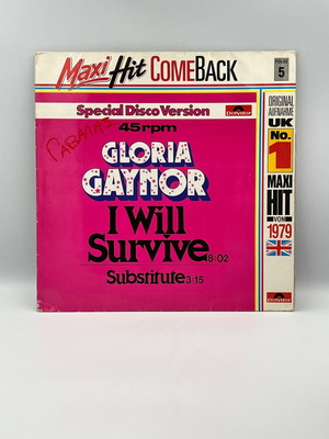 Gloria Gaynor I Will Survive vinyl record used
