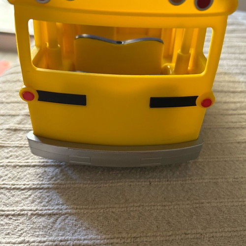 Cocomelon school bus with sounds and figure like new