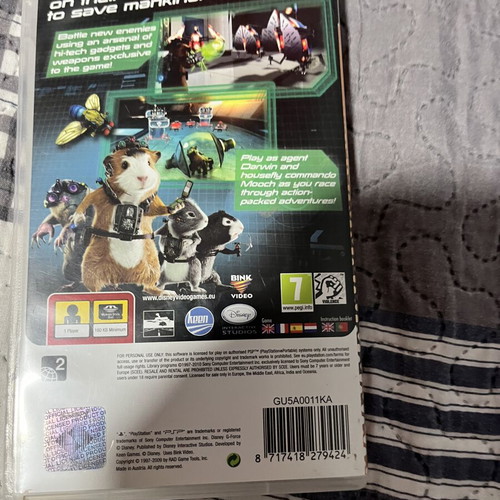 G-Force PSP game used with minor scratches