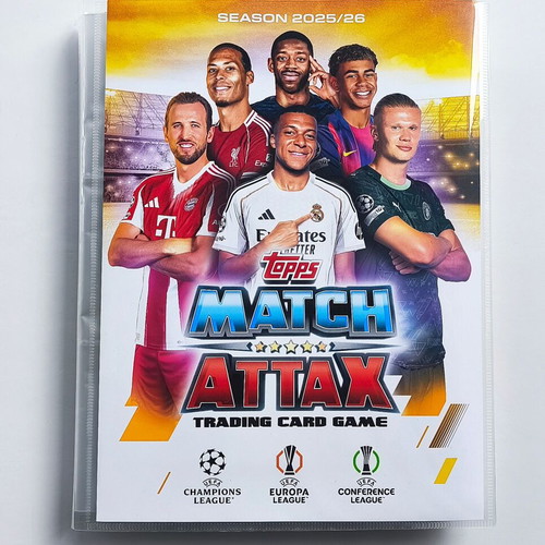 Topps Match Attax Champions League & Europa League 2025-2026 complete set like new