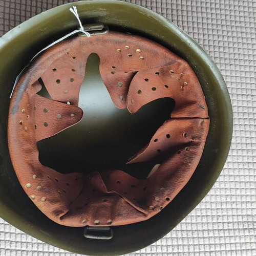 Military helmet used in excellent condition