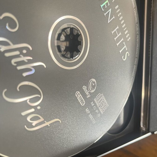 Edith Piaf Golden Hits 3 CD box set, 60 original recordings