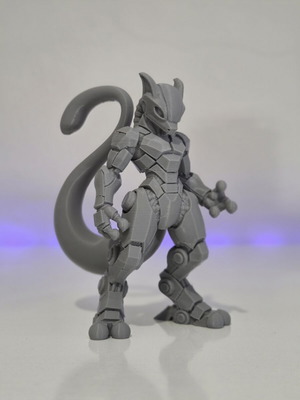 Mewtwo Mecha Pokémon figure 11cm new with keychain gift