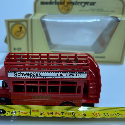 Matchbox 1978 Models of Yesteryear Y-23 A.E.C. S Type Omnibus 1922 new