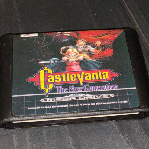 Castlevania The New Generation Sega Mega Drive Cartridge like new