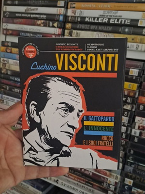 Συλλογή 3 DVD ταινιών Luchino Visconti, κοινωνική δραματική, υπότιτλοι
