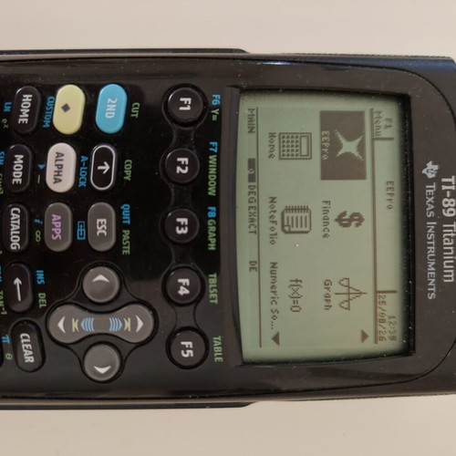 Texas Instruments TI-89 Titanium scientific calculator