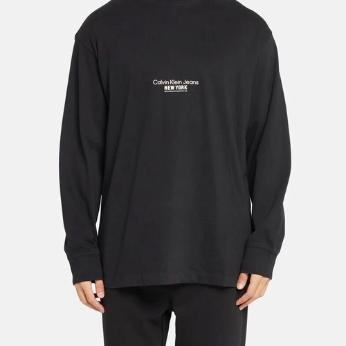 Μπλούζα Calvin Klein New York Jeans μακρυμάνικη large μαύρη limited edition καινούργια