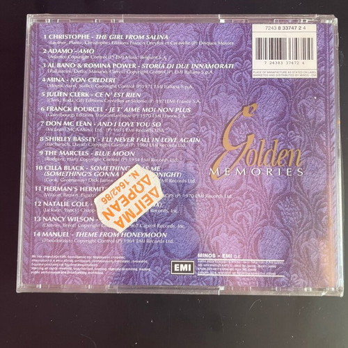 Various Golden Memories CD new