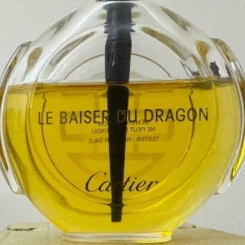 Le Baiser Du Dragon Cartier EDT 50 ml perfume used, Tester
