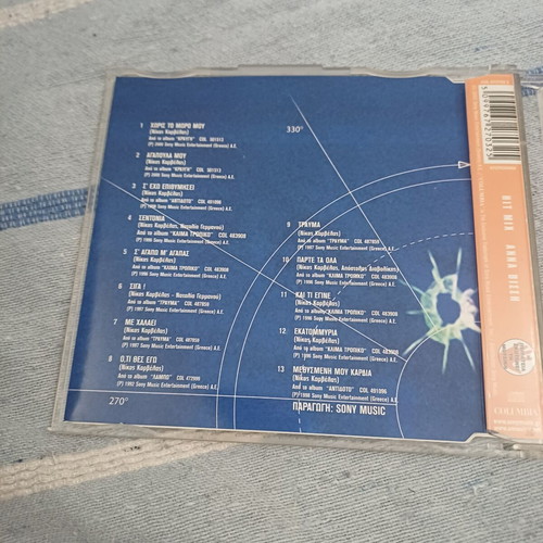 Anna Vissi Hit Mix 13 Non Stop Hits CD, pop