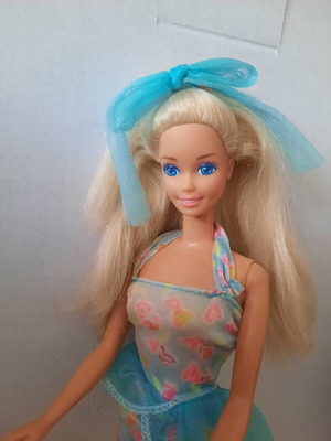 Barbie Fashion Play Modespass vintage doll used, 1991 model #2713
