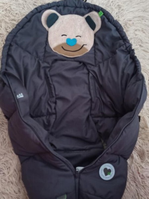 Ποδόσακος Mucki από την Odenwälder BabyNest σαν καινούργιο, ανοιχτό γκρι