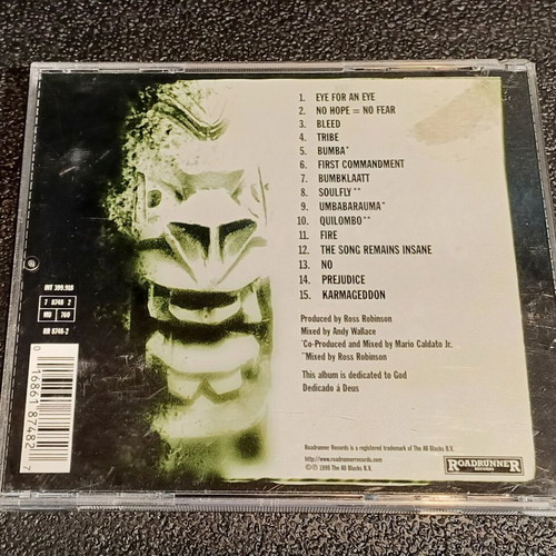 Soulfly CD used, metal