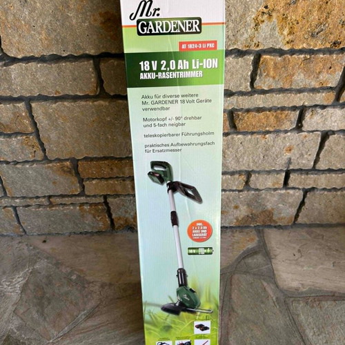 Rechargeable grass trimmer 18V Mr. GARDENER AT 1824-3 Li PXC new