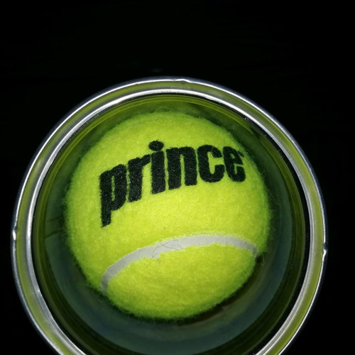 Prince tennis balls used, set of 3, retro 1995