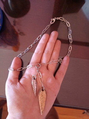 Ασημένιο κολιέ 925 νέο