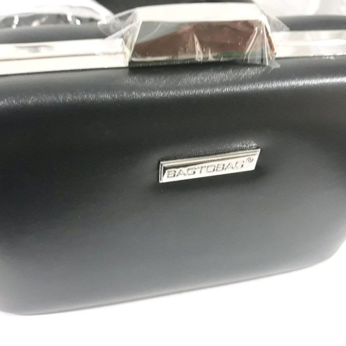 Bag to Bag Γυναικείο τσαντάκι χειρός μαύρο καινούργιο με κούμπωμα και αλυσίδα