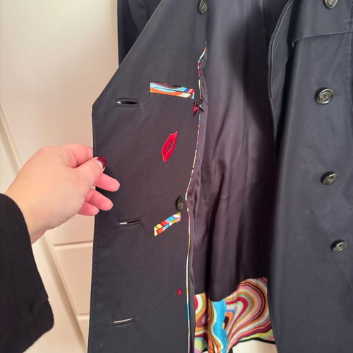 Καμπαρντίνα Paul Smith Black Label μεταχειρισμένη, μαύρη