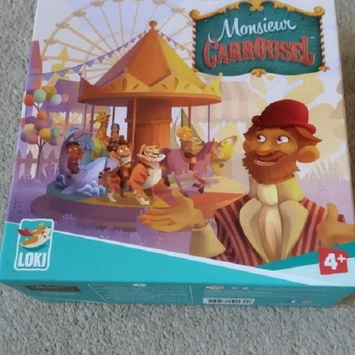 Monsieur Carrousel board game like new, Loki