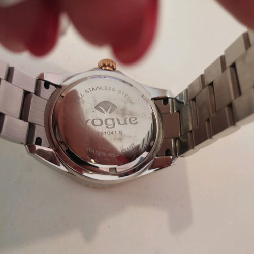 Vogue unisex watch two-tone stainless steel like new
