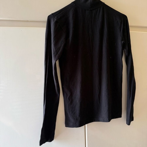 Turtleneck shirt size large like new, black