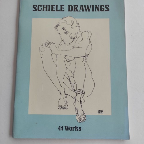 Schiele drawings like new, 44 black and white sketches