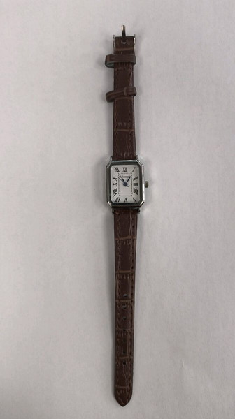 Casual style leather watch