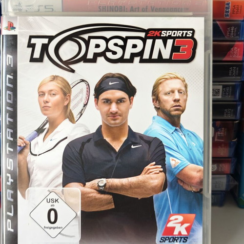 Top Spin 3 PS3 game used