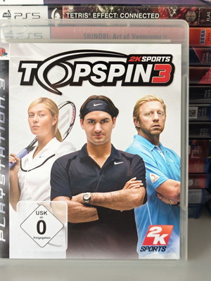 Top Spin 3 PS3 game used